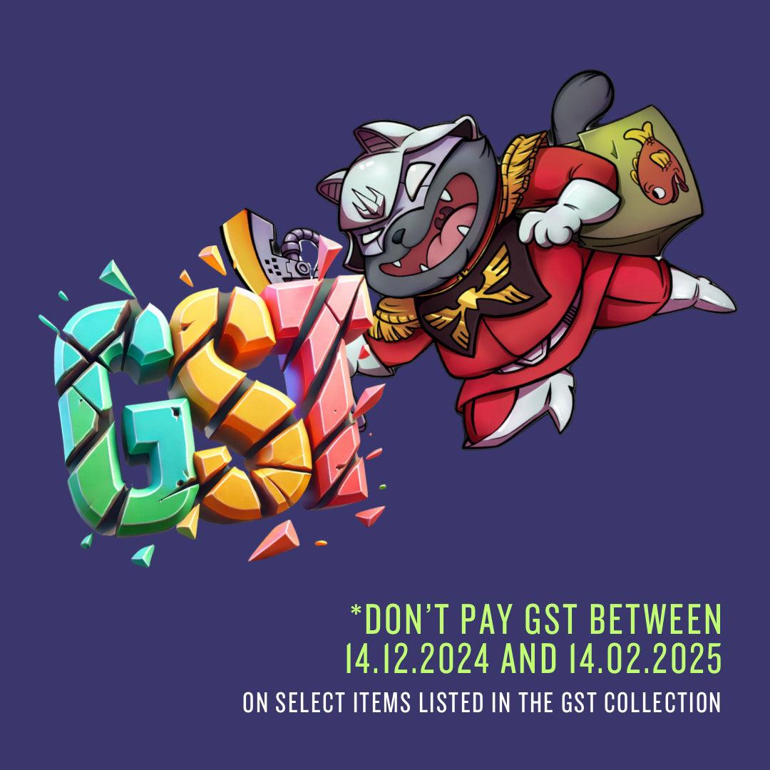 Don't Pay GST Between 14.12.2024 and 14.02.2025 on select gunpla and model kits