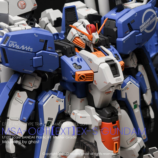 MG 1/100 EX-S Gundam 1.5 Water Decal [G-REWORK]