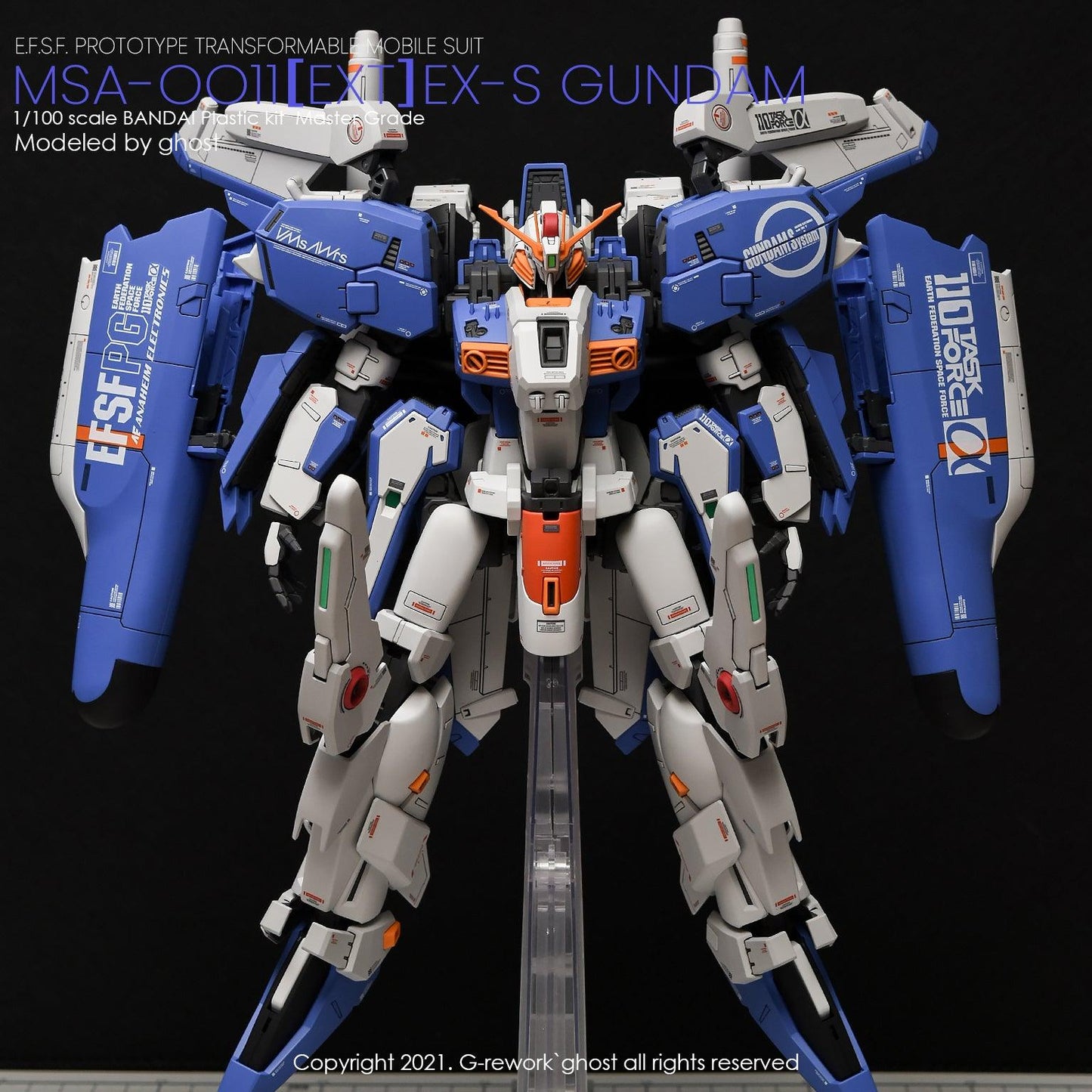 MG 1/100 EX-S Gundam 1.5 Water Decal [G-REWORK]