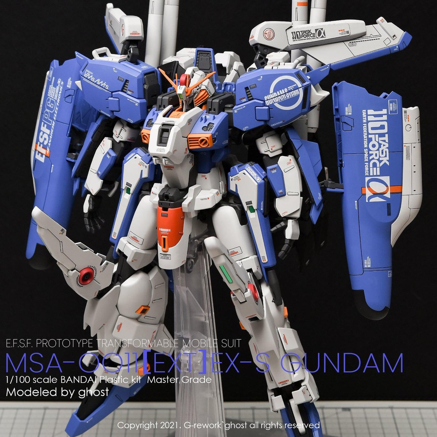 MG 1/100 EX-S Gundam 1.5 Water Decal [G-REWORK]