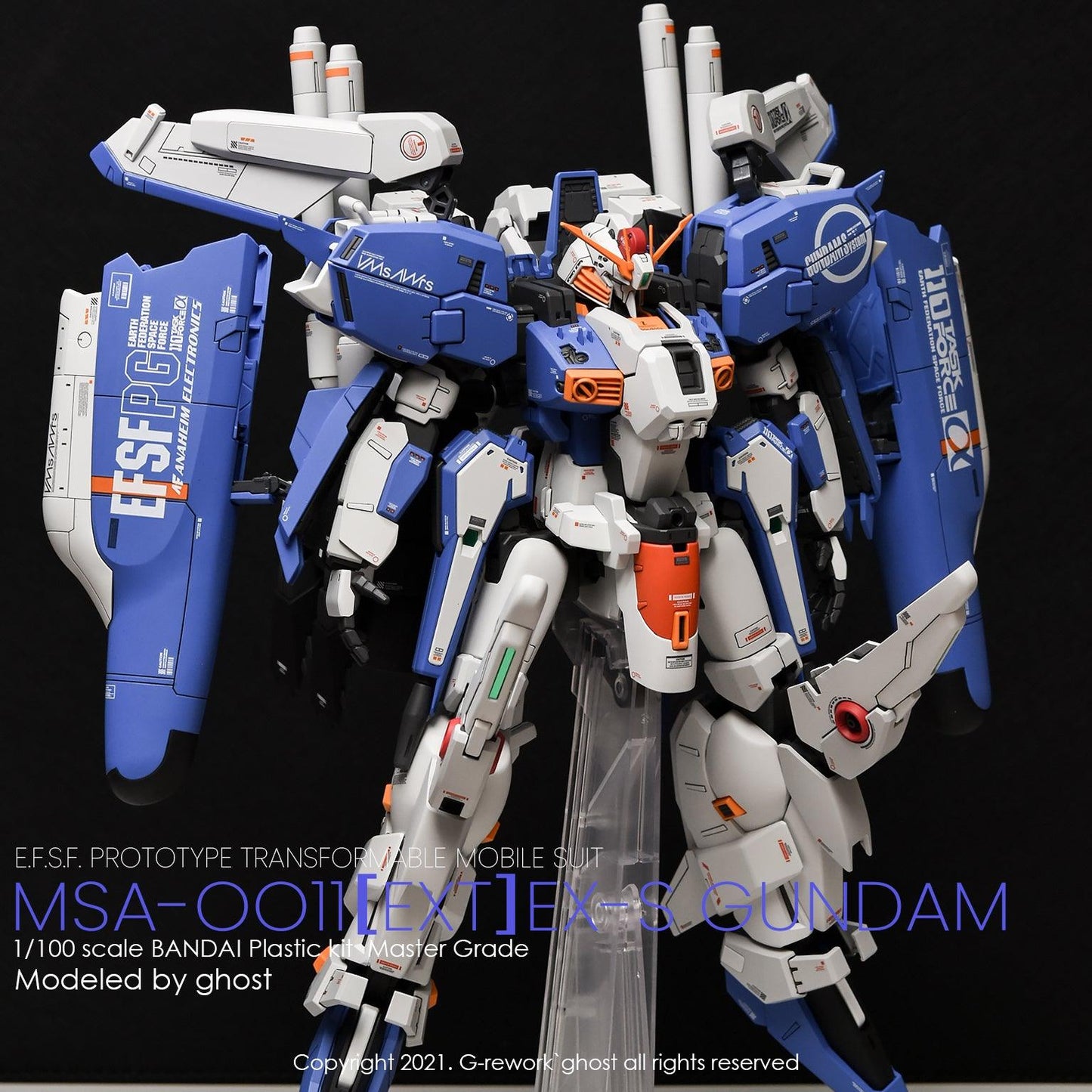 MG 1/100 EX-S Gundam 1.5 Water Decal [G-REWORK]