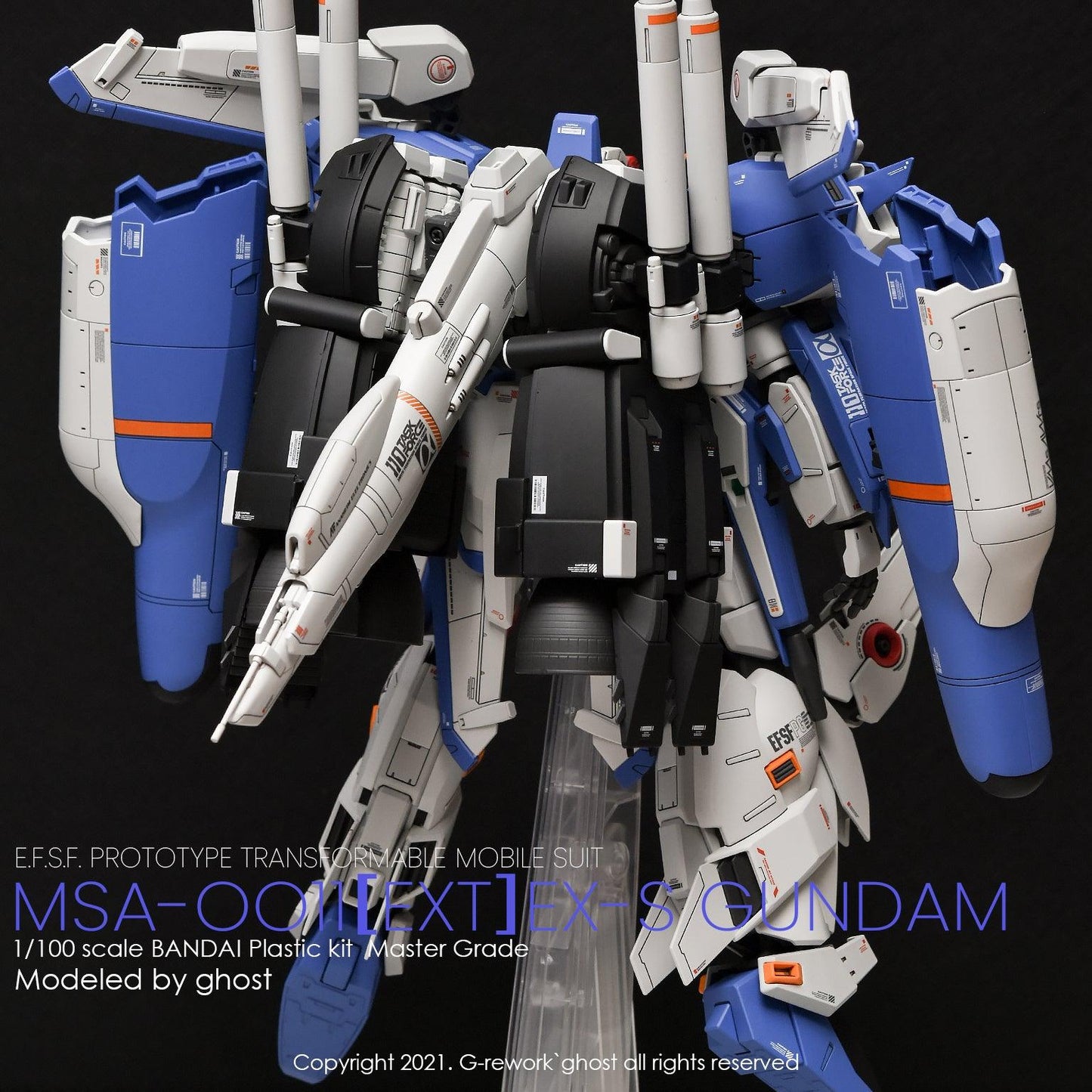 MG 1/100 EX-S Gundam 1.5 Water Decal [G-REWORK]