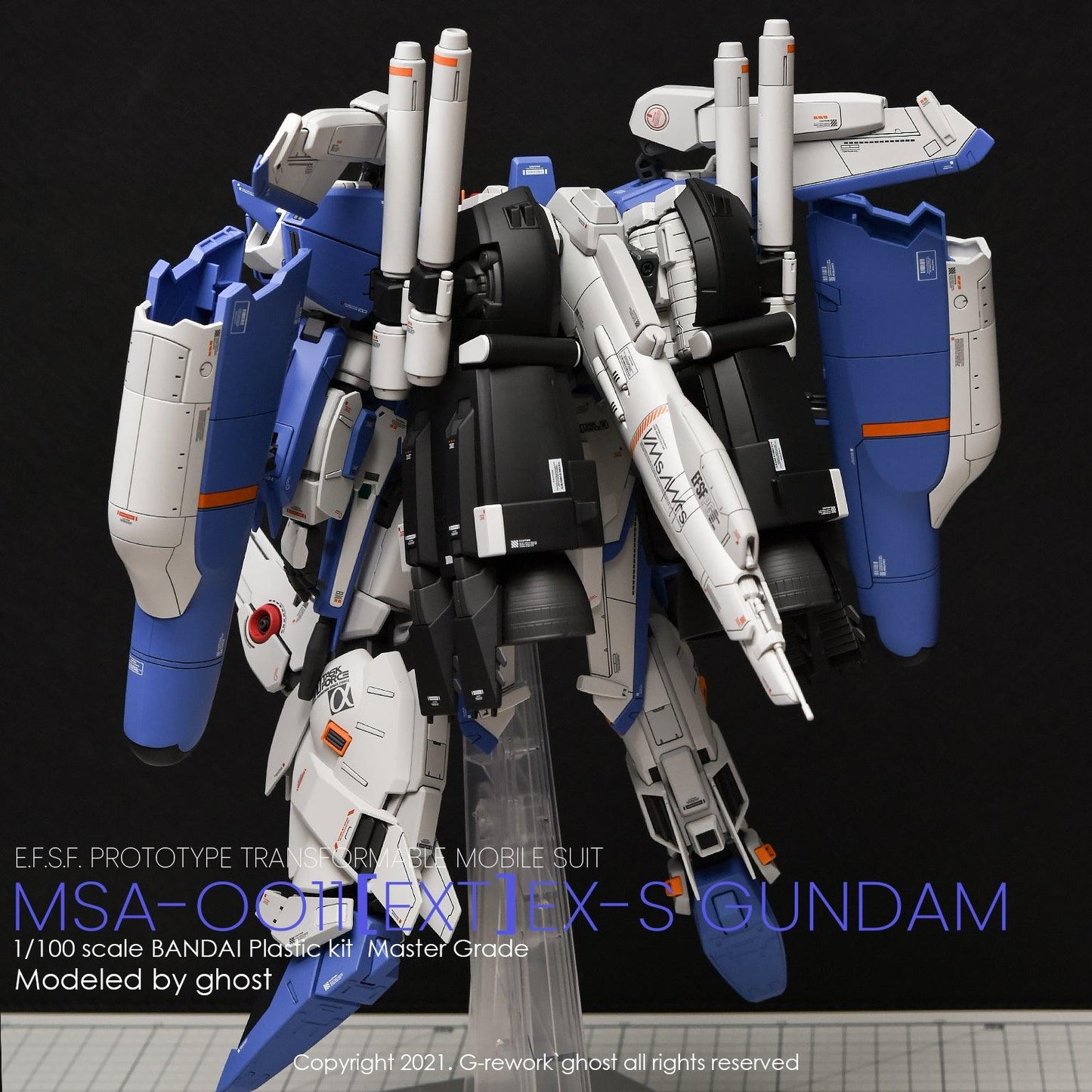 MG 1/100 EX-S Gundam 1.5 Water Decal [G-REWORK]