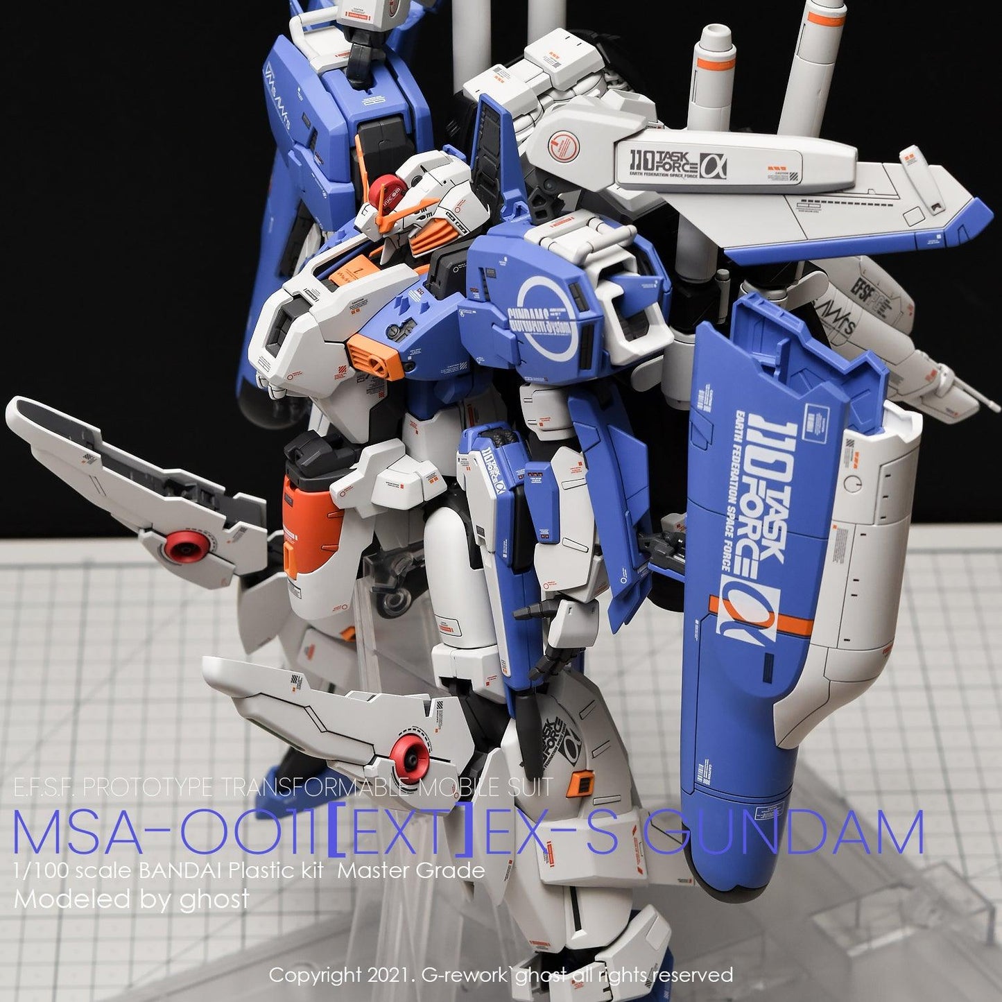 MG 1/100 EX-S Gundam 1.5 Water Decal [G-REWORK]