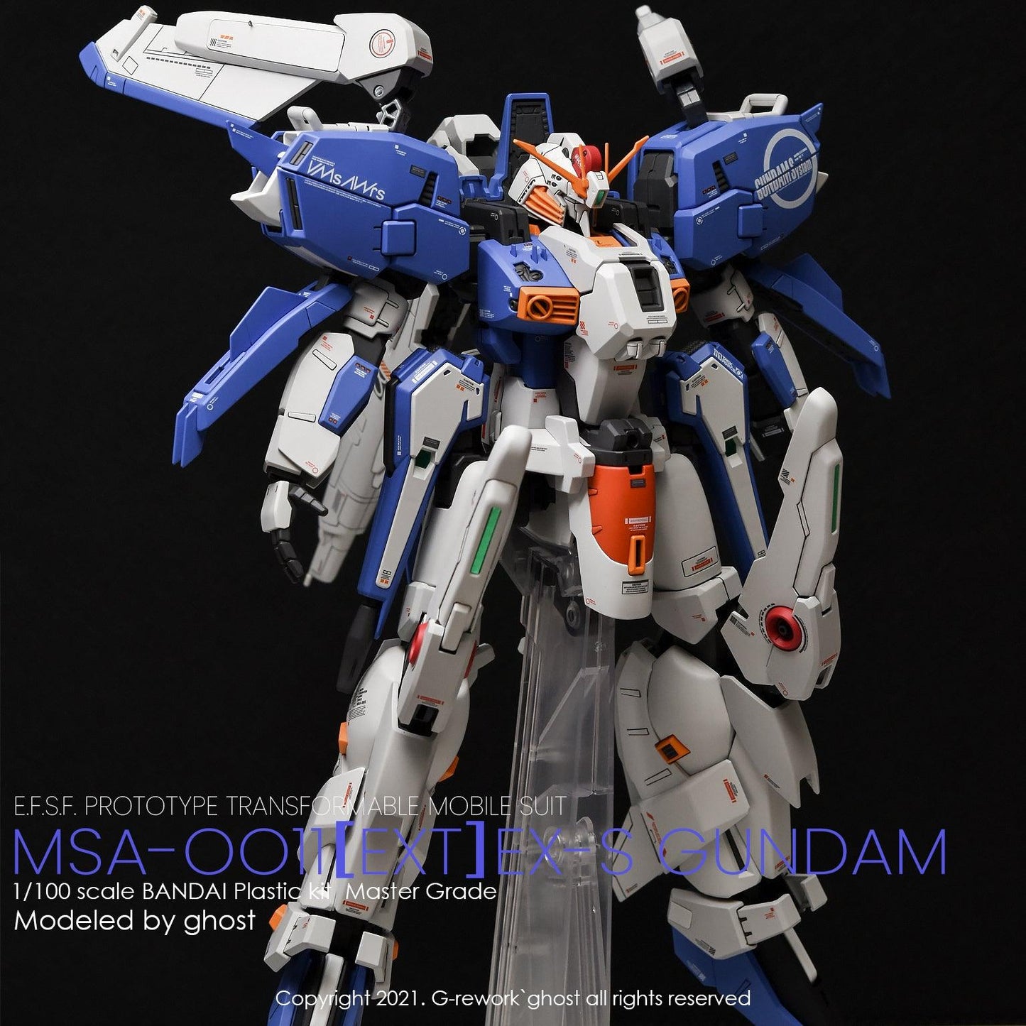 MG 1/100 EX-S Gundam 1.5 Water Decal [G-REWORK]