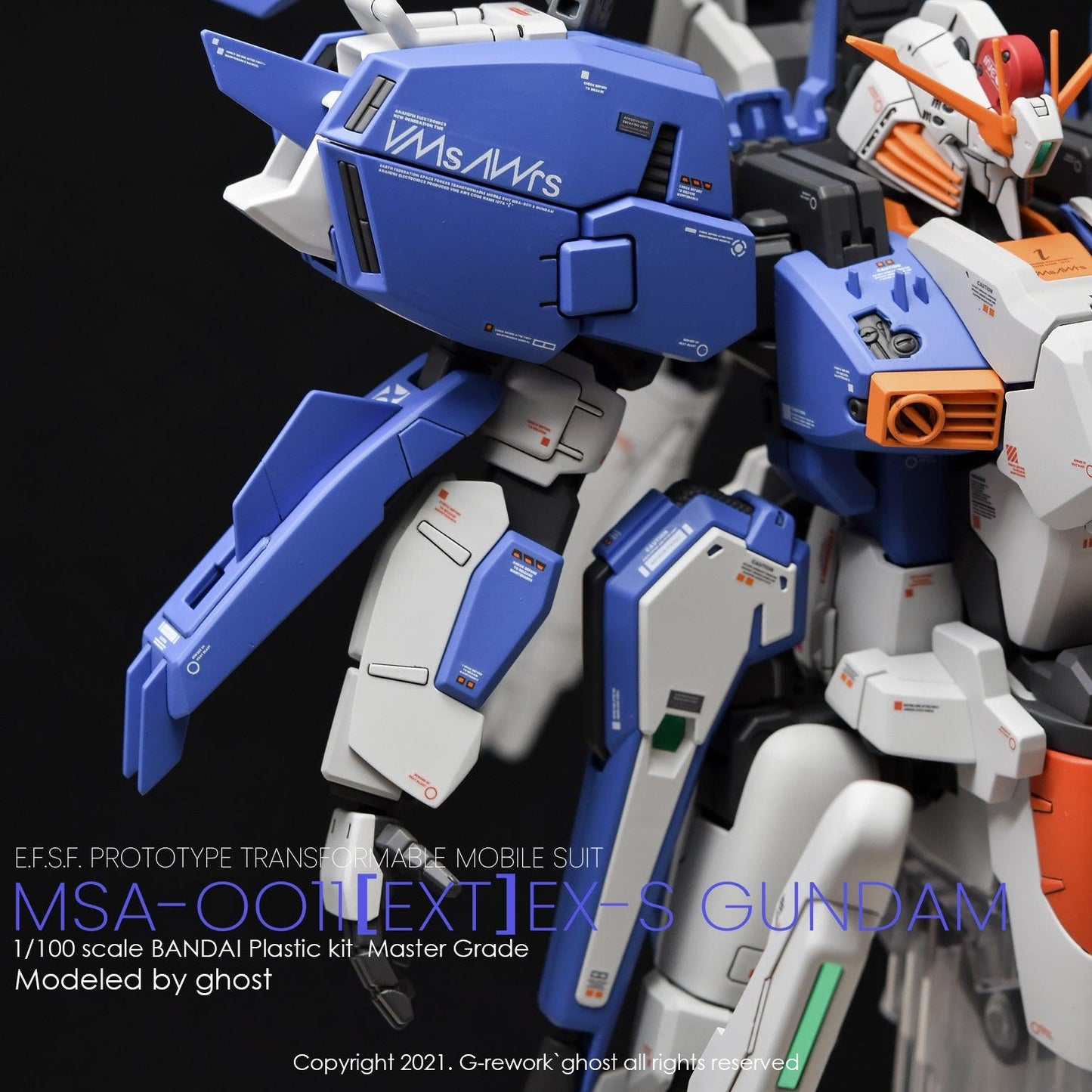 MG 1/100 EX-S Gundam 1.5 Water Decal [G-REWORK]