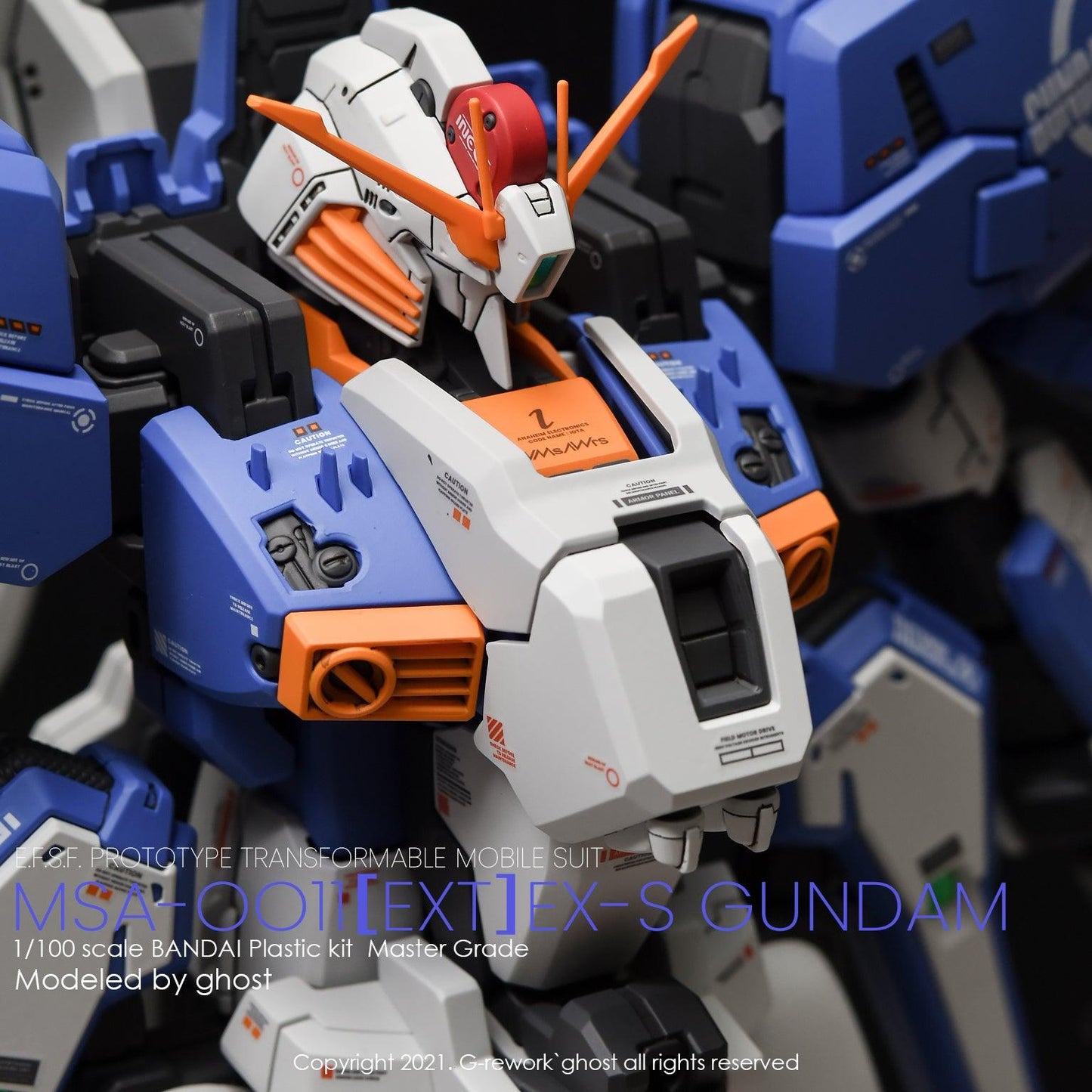 MG 1/100 EX-S Gundam 1.5 Water Decal [G-REWORK]