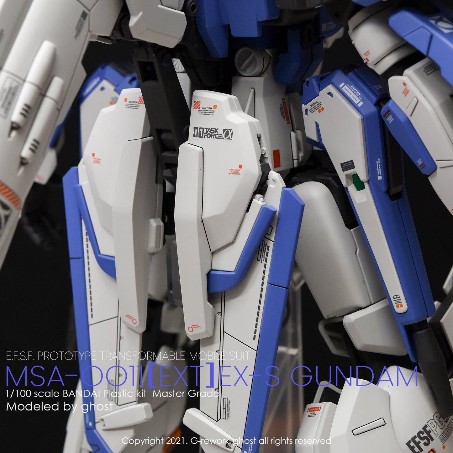 MG 1/100 EX-S Gundam 1.5 Water Decal [G-REWORK]