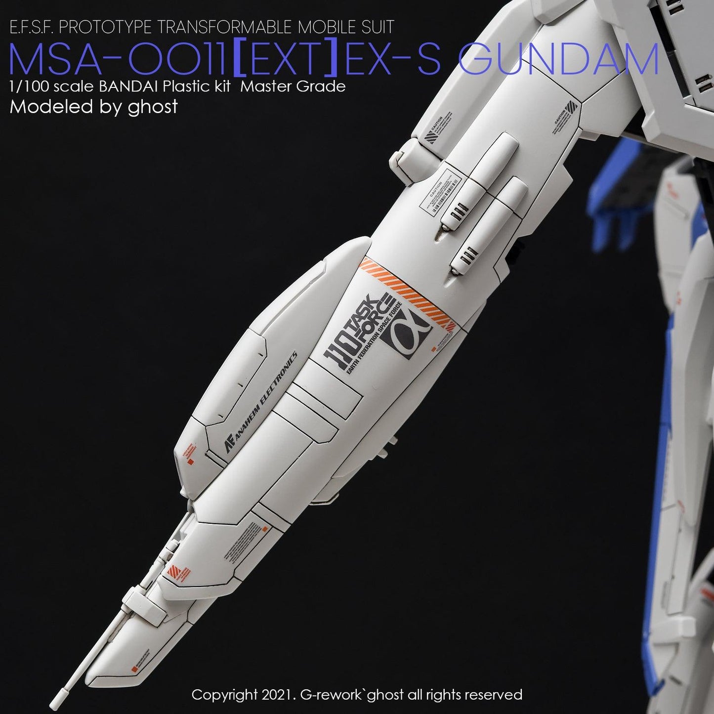 MG 1/100 EX-S Gundam 1.5 Water Decal [G-REWORK]