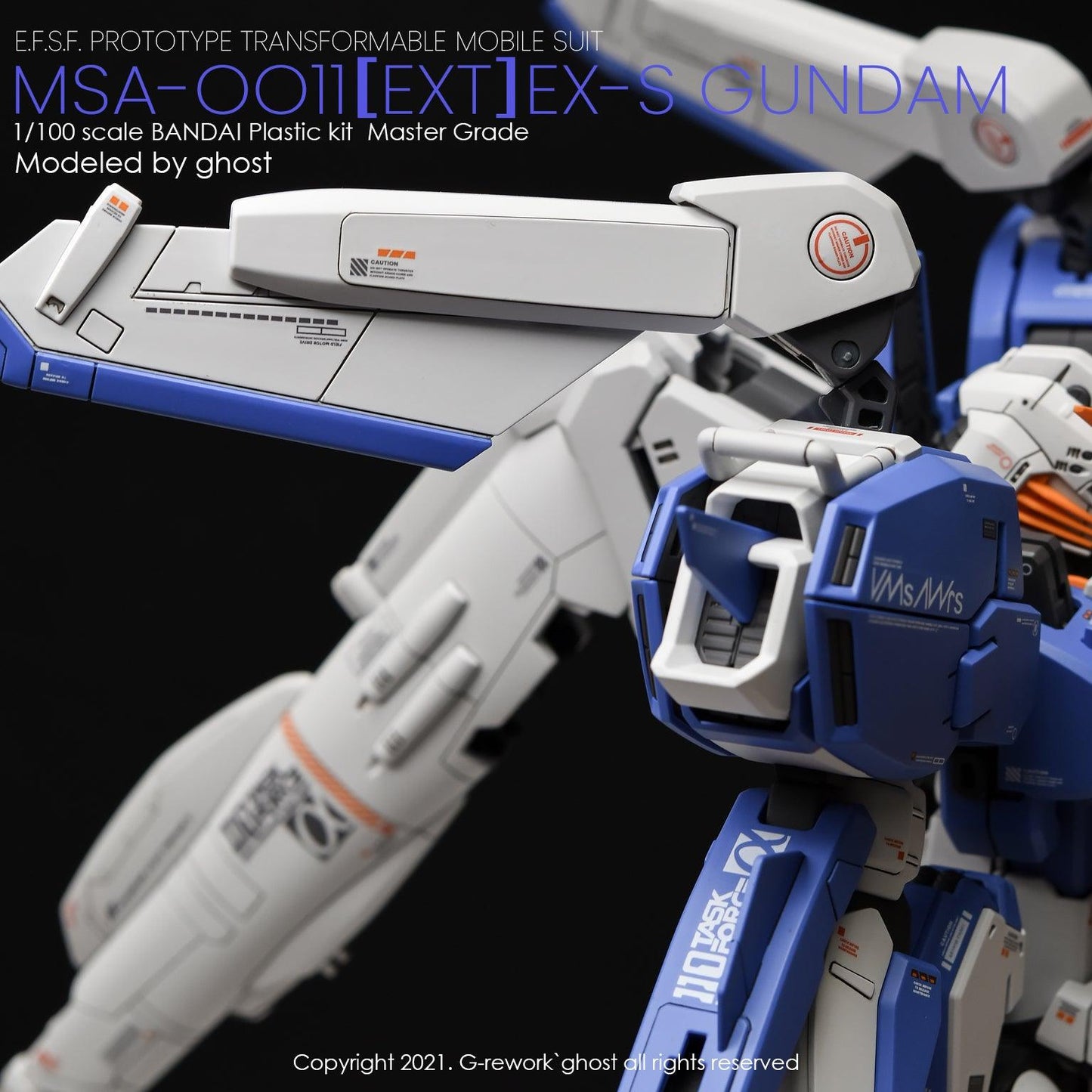 MG 1/100 EX-S Gundam 1.5 Water Decal [G-REWORK]