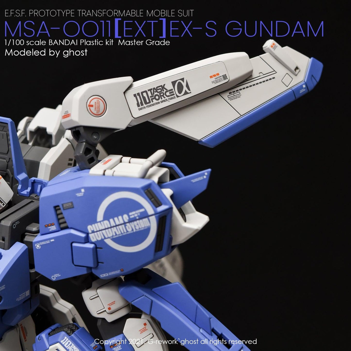 MG 1/100 EX-S Gundam 1.5 Water Decal [G-REWORK]