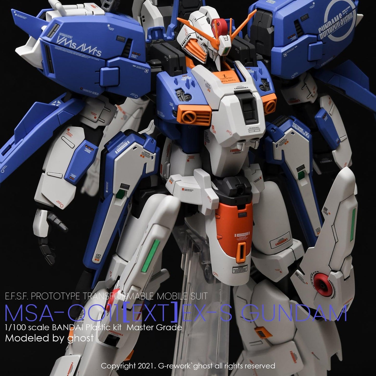 MG 1/100 EX-S Gundam 1.5 Water Decal [G-REWORK]