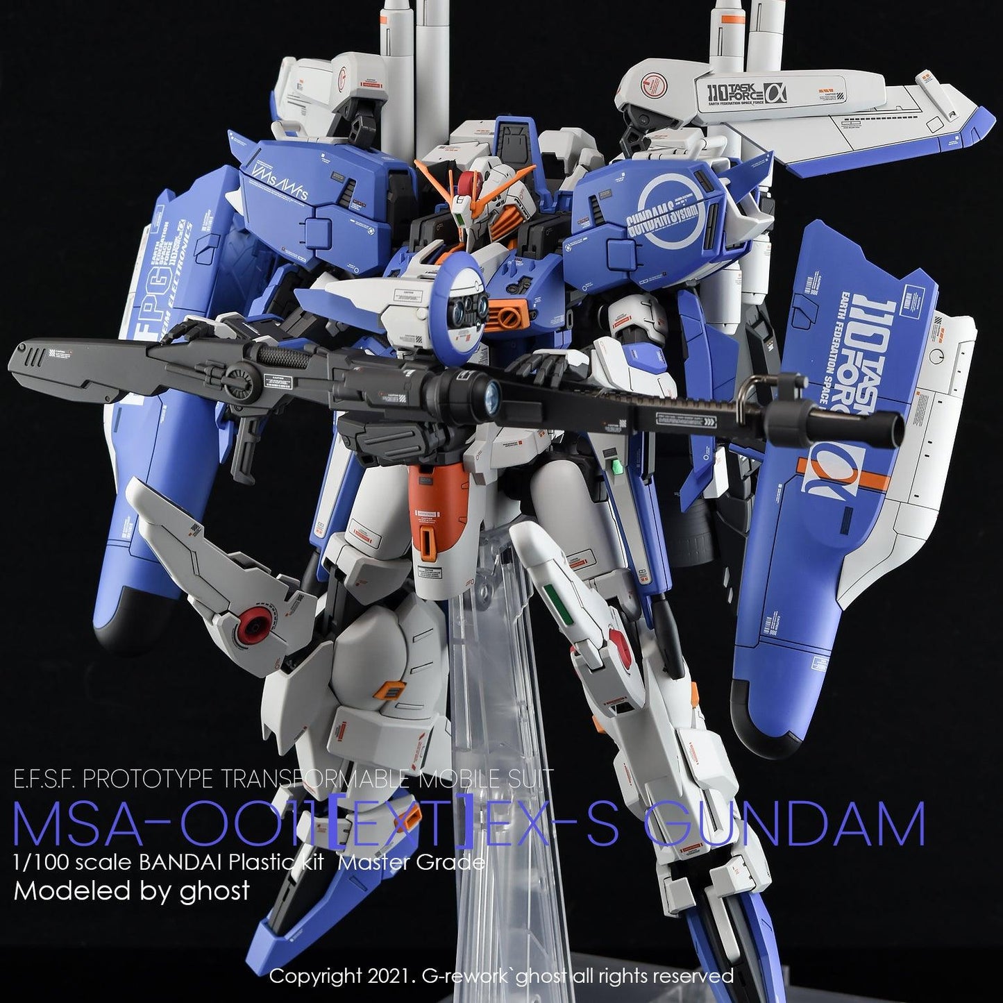 MG 1/100 EX-S Gundam 1.5 Water Decal [G-REWORK]