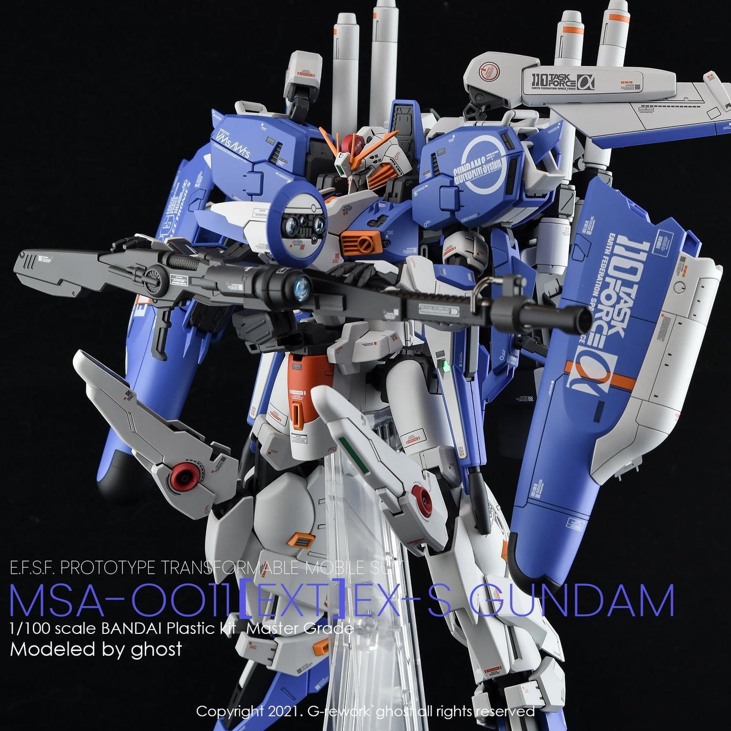 MG 1/100 EX-S Gundam 1.5 Water Decal [G-REWORK]