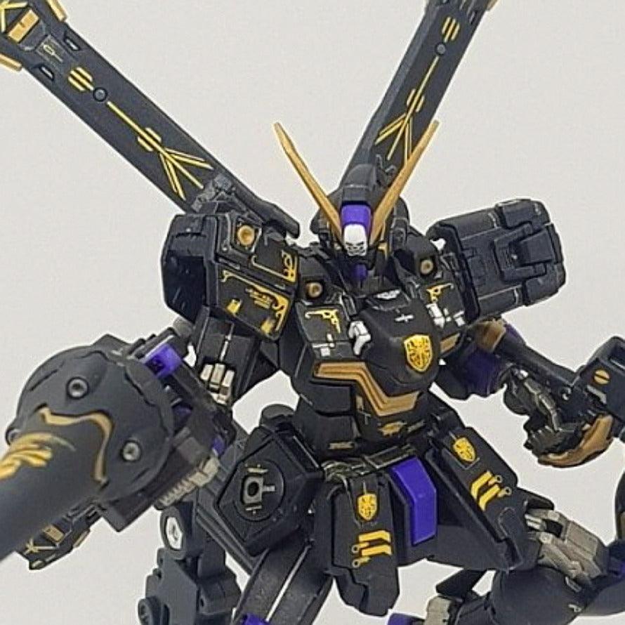 RG 1/144 Gundam Crossbone X2 Gold Holographic Water Decal [DELPI DECAL] - Show Me What You Bot