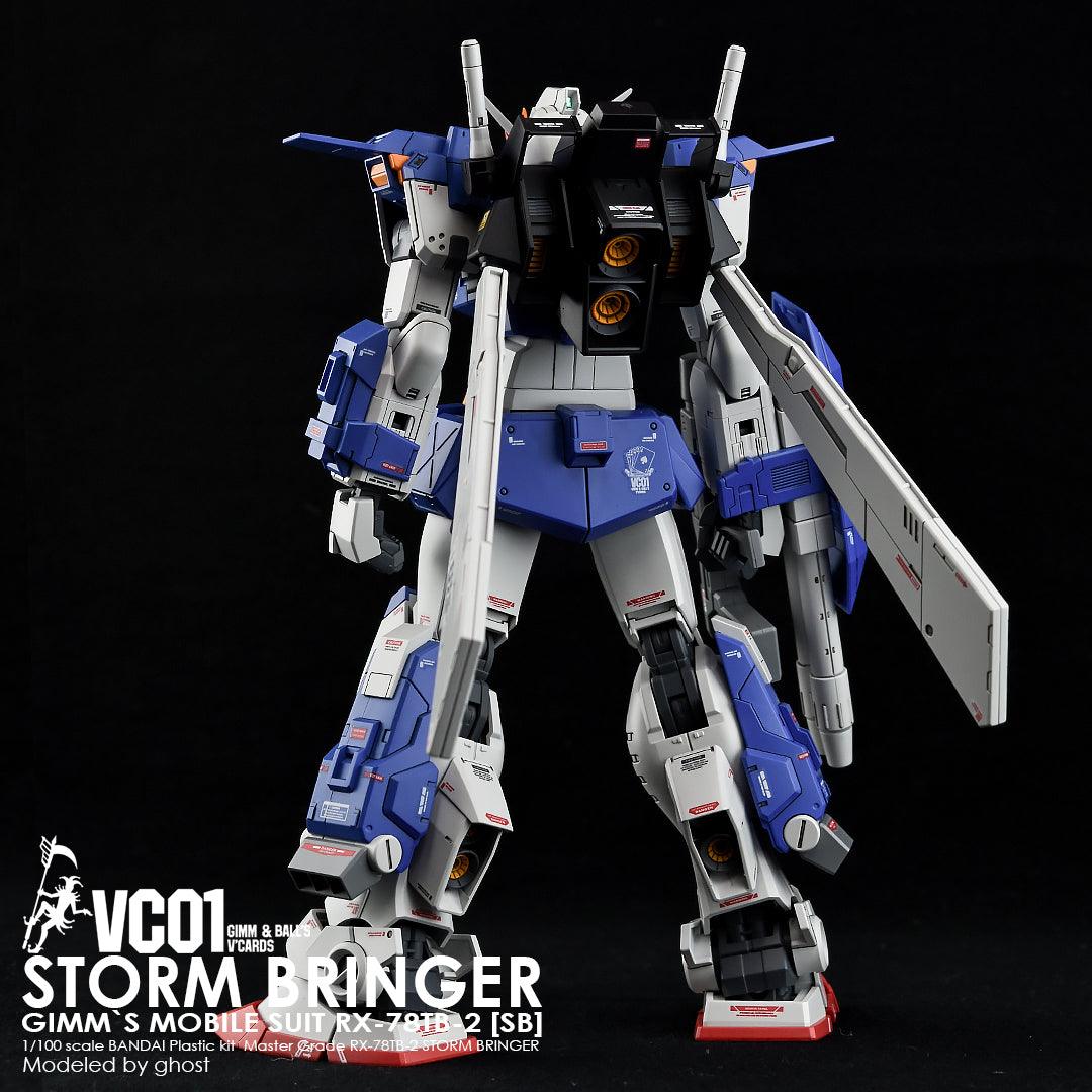 CD-ML-SB - MG 1/100 VC01 - RX-78TB-2-[SB] Stormbringer Water Decal [G-REWORK] - Show Me What You Bot