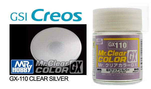 GX110 - Clear Silver | Mr.Color GX - Show Me What You Bot