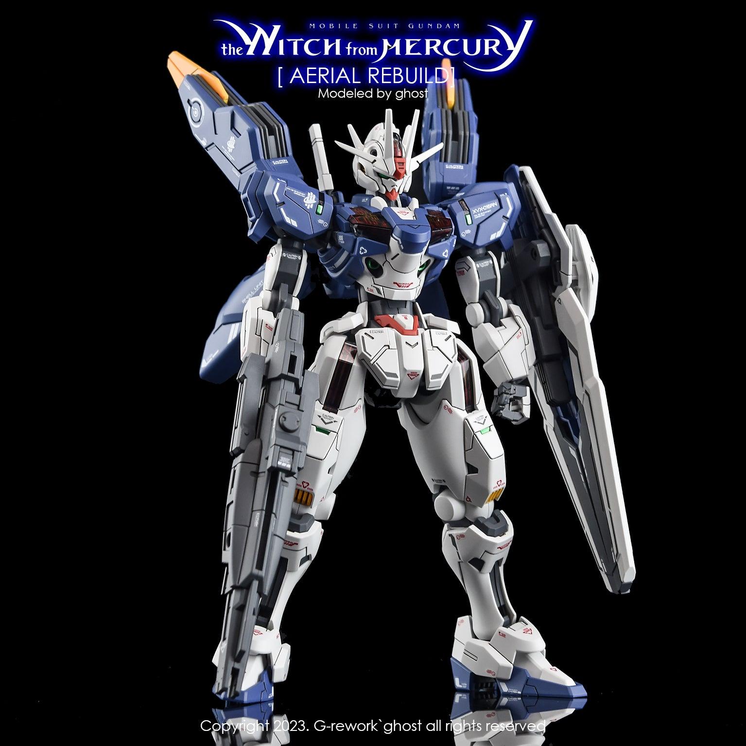 CD-H-WM19 - Gundam Aerial Rebuild Water Decal [G-REWORK] - Show Me What You Bot