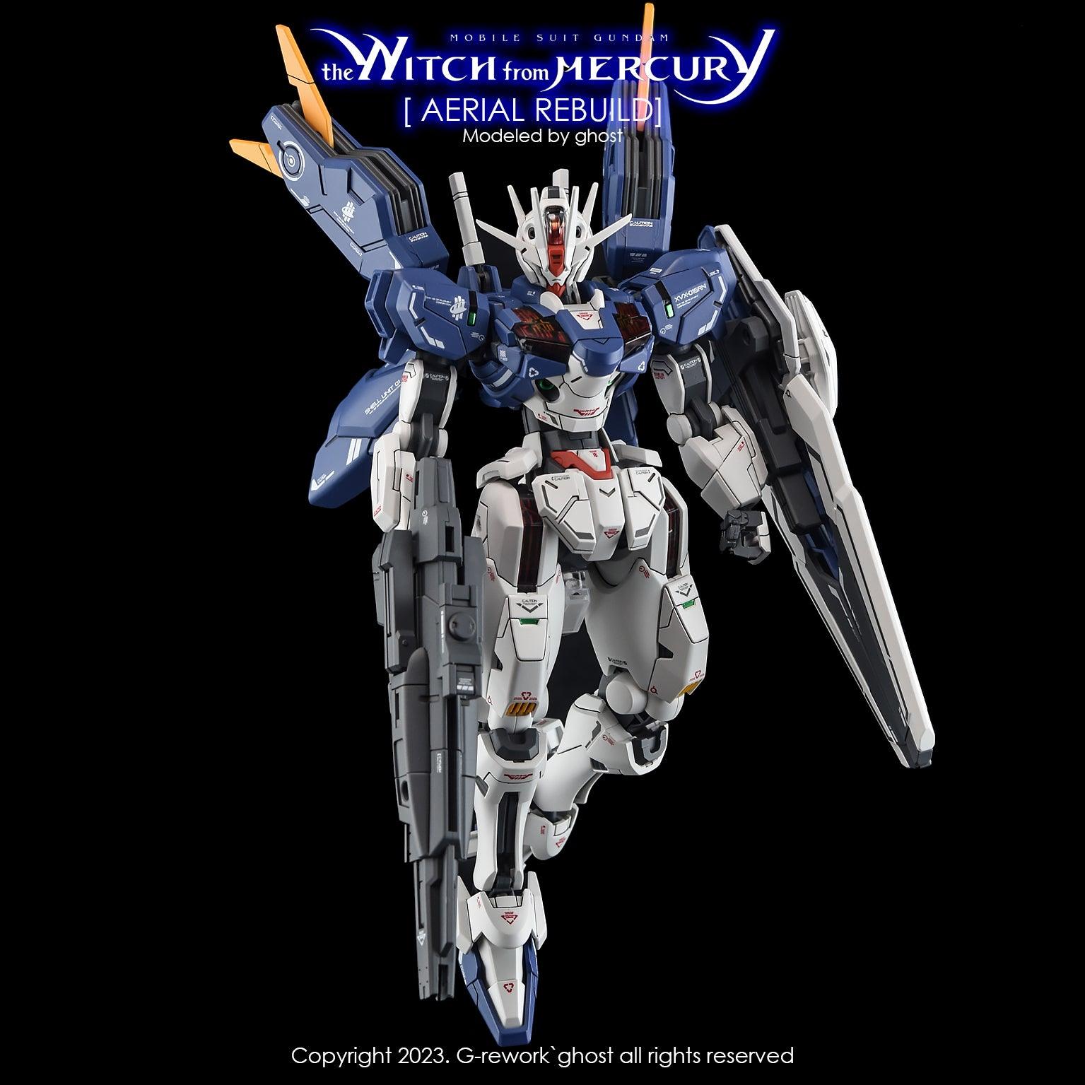 CD-H-WM19 - Gundam Aerial Rebuild Water Decal [G-REWORK] - Show Me What You Bot