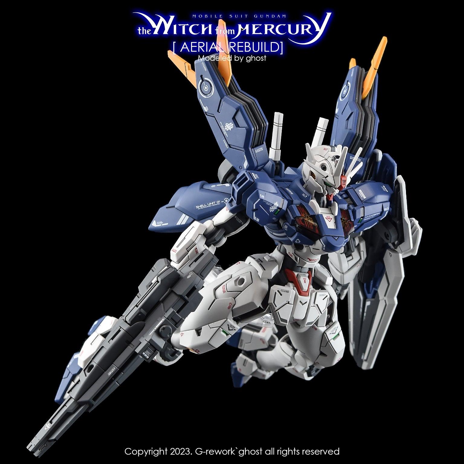 CD-H-WM19 - Gundam Aerial Rebuild Water Decal [G-REWORK] - Show Me What You Bot