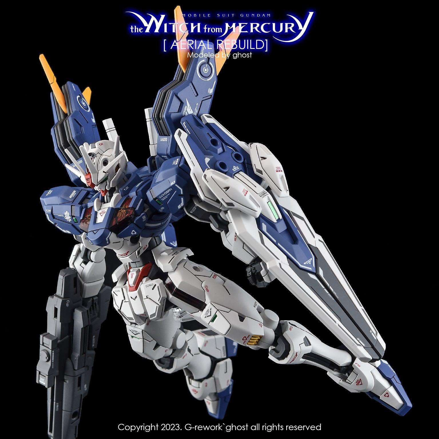 CD-H-WM19 - Gundam Aerial Rebuild Water Decal [G-REWORK] - Show Me What You Bot