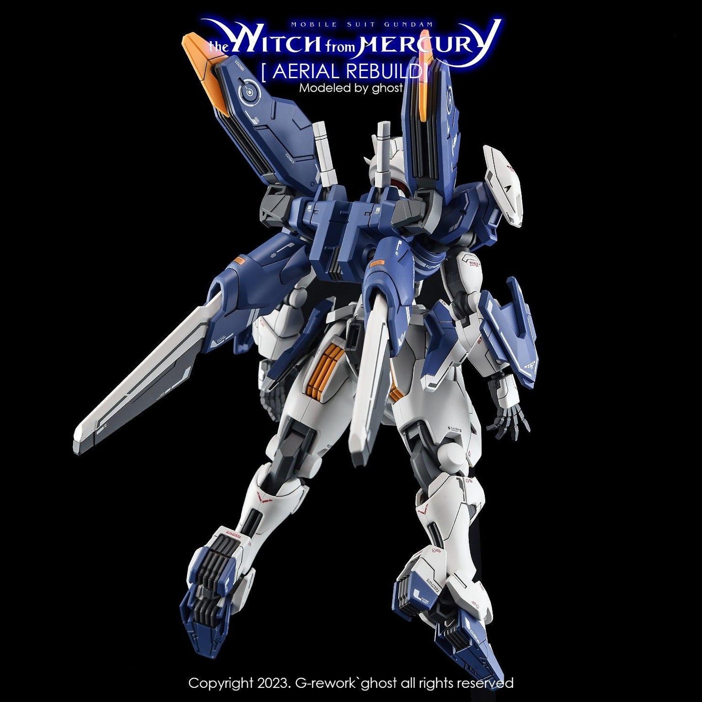 CD-H-WM19 - Gundam Aerial Rebuild Water Decal [G-REWORK] - Show Me What You Bot