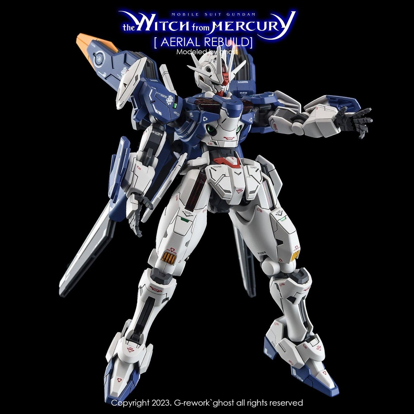 CD-H-WM19 - Gundam Aerial Rebuild Water Decal [G-REWORK] - Show Me What You Bot