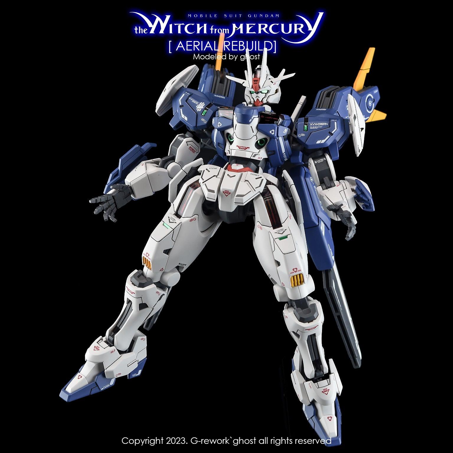 CD-H-WM19 - Gundam Aerial Rebuild Water Decal [G-REWORK] - Show Me What You Bot