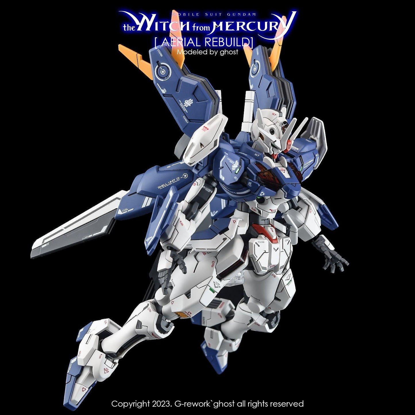 CD-H-WM19 - Gundam Aerial Rebuild Water Decal [G-REWORK] - Show Me What You Bot