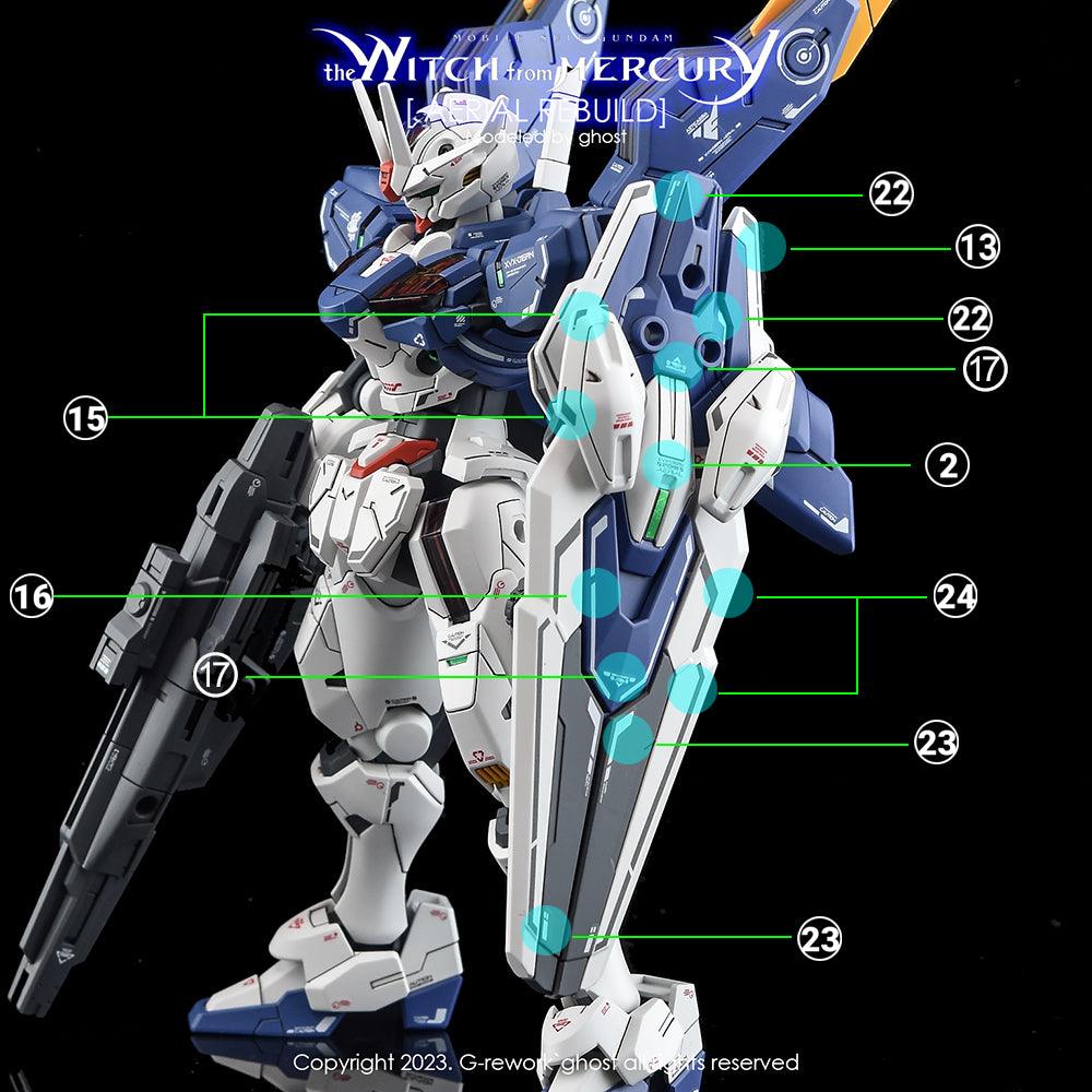 CD-H-WM19 - Gundam Aerial Rebuild Water Decal [G-REWORK] - Show Me What You Bot