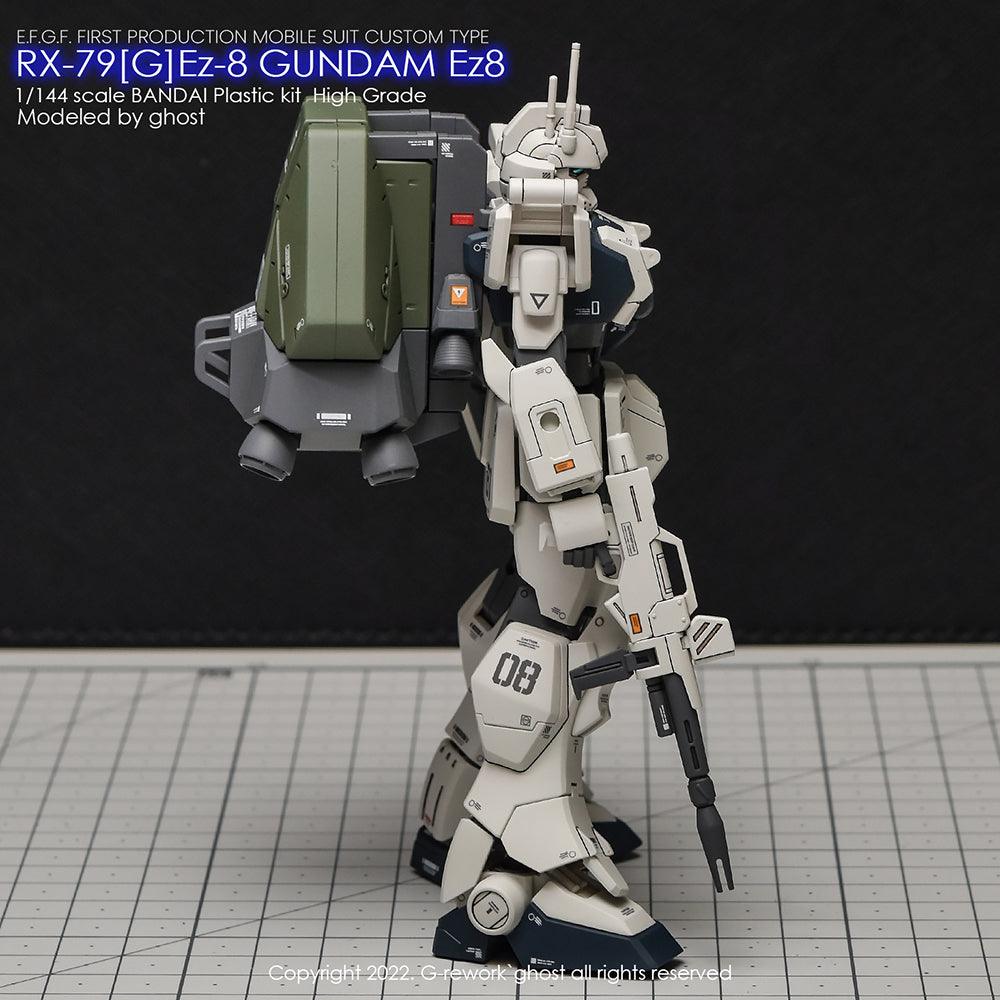 CD-H155 - HG 1/144 RX-79[G] Ez-8 Gundam Water Decal [G-REWORK] - Show Me What You Bot