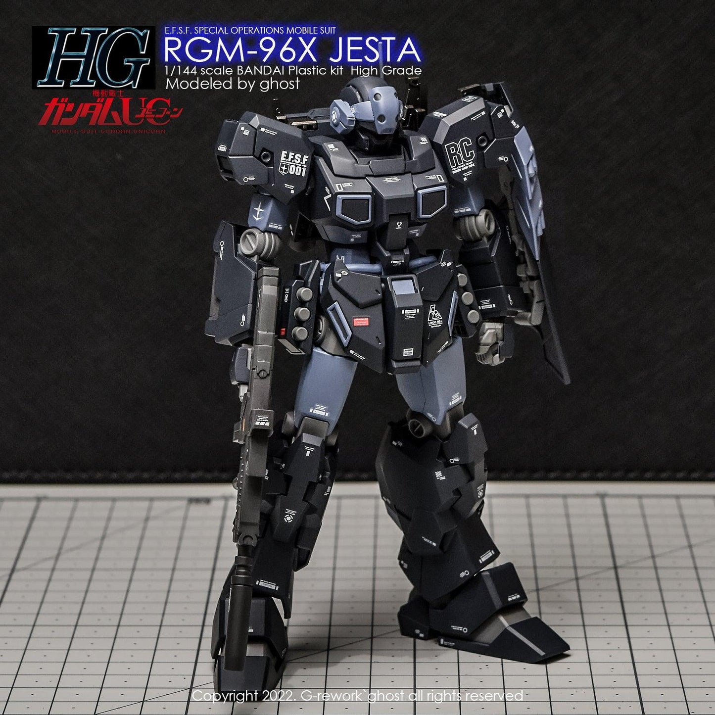 CD-H130 - HG 1/144 RGM-96X Jesta [Grework] - Show Me What You Bot