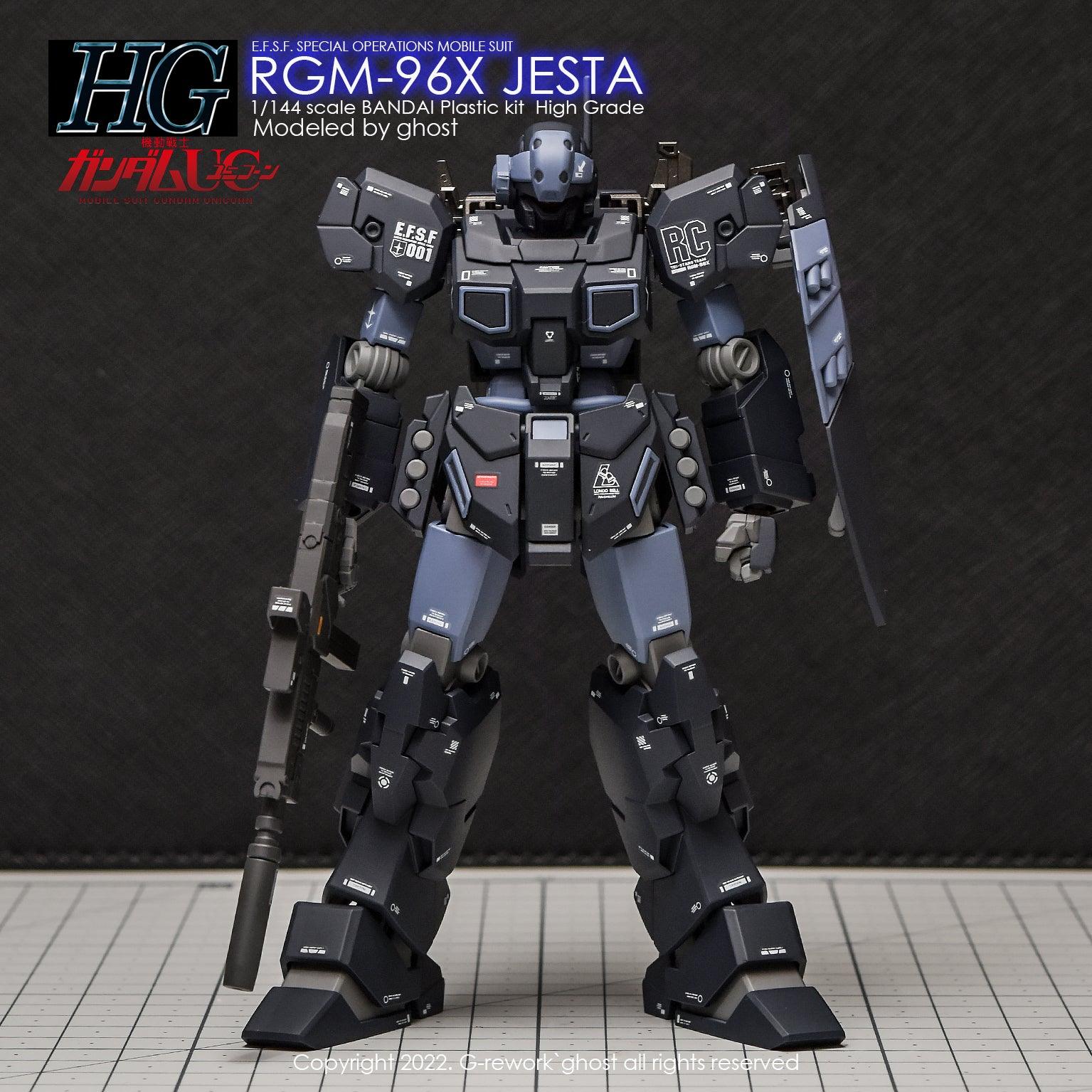 CD-H130 - HG 1/144 RGM-96X Jesta [Grework] - Show Me What You Bot