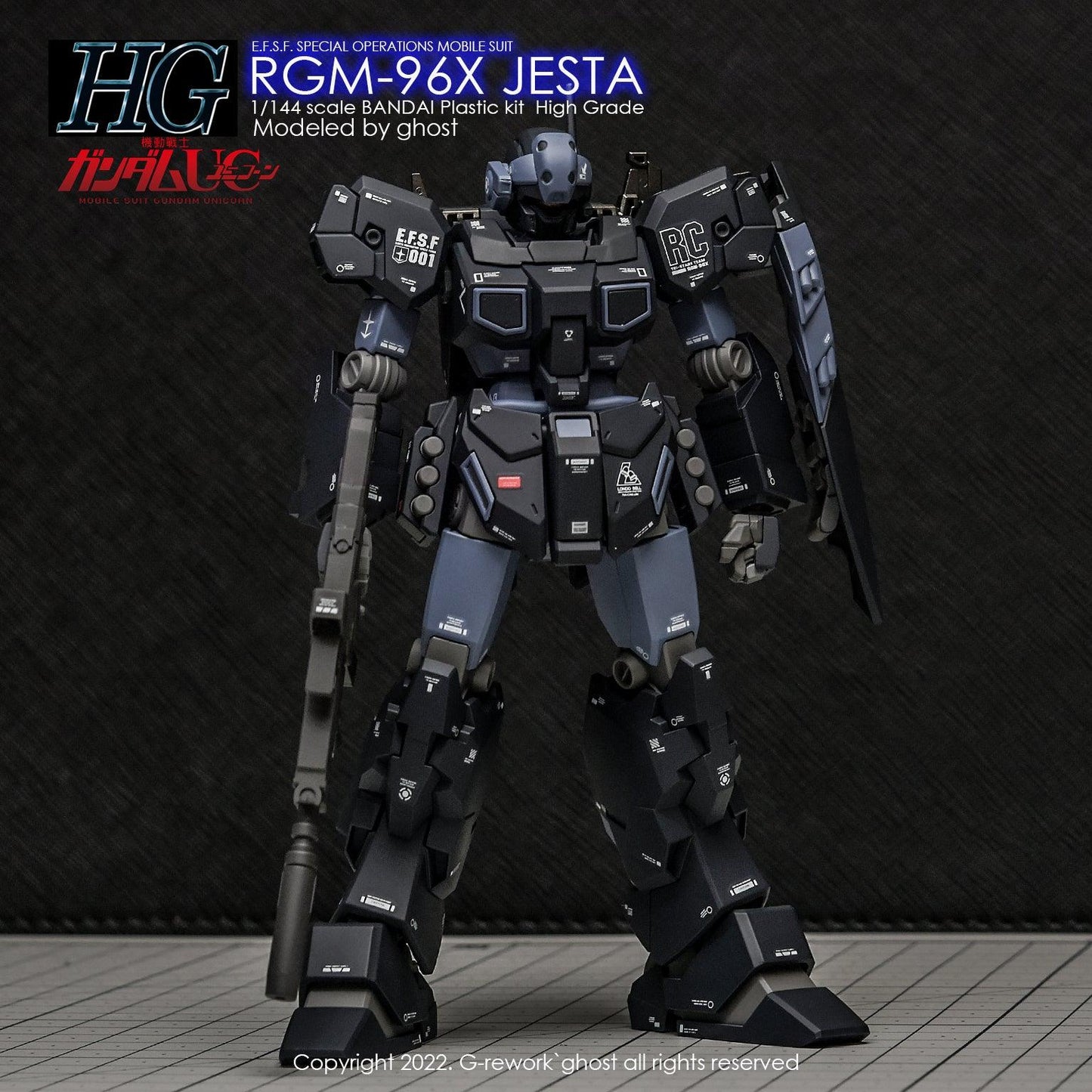 CD-H130 - HG 1/144 RGM-96X Jesta [Grework] - Show Me What You Bot