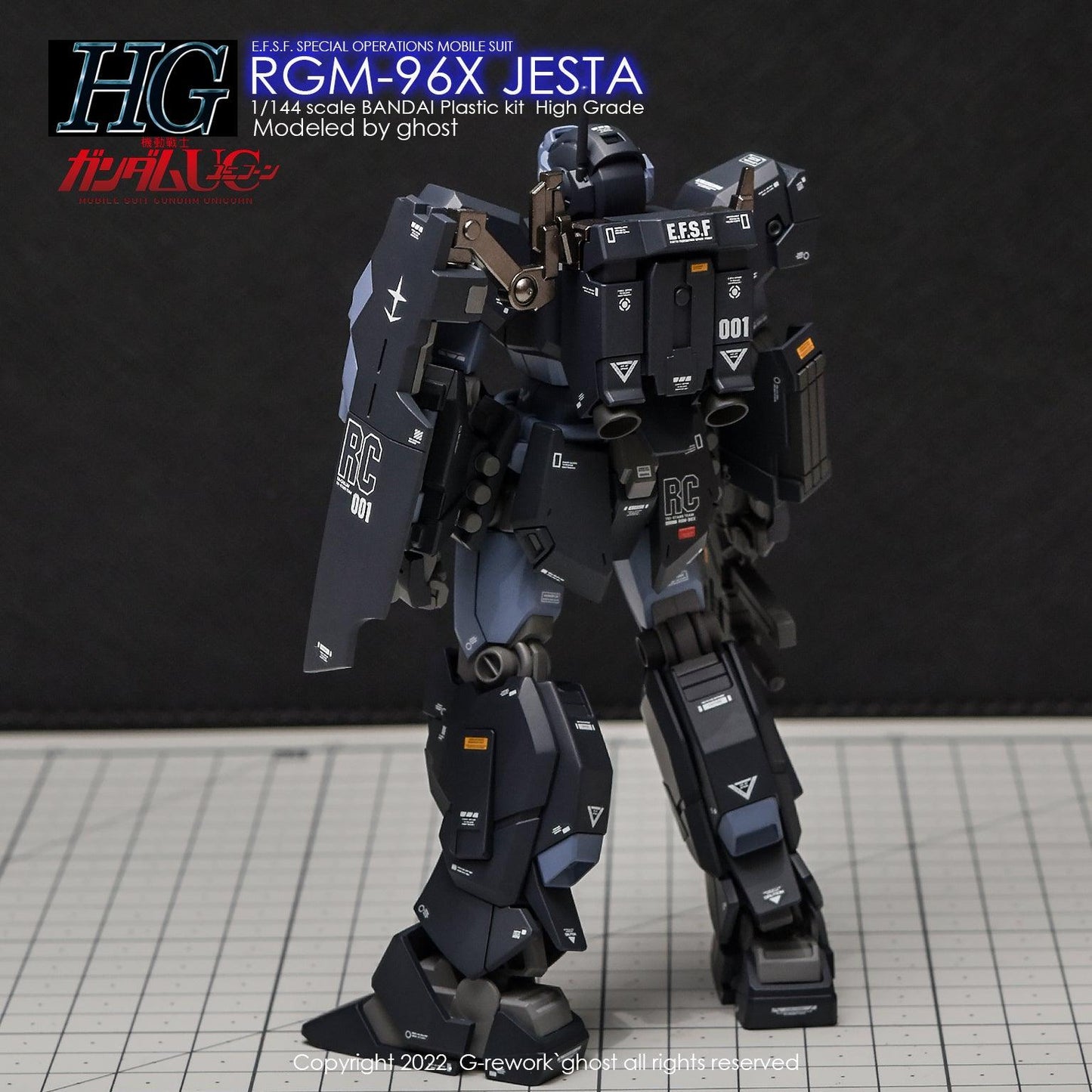 CD-H130 - HG 1/144 RGM-96X Jesta [Grework] - Show Me What You Bot