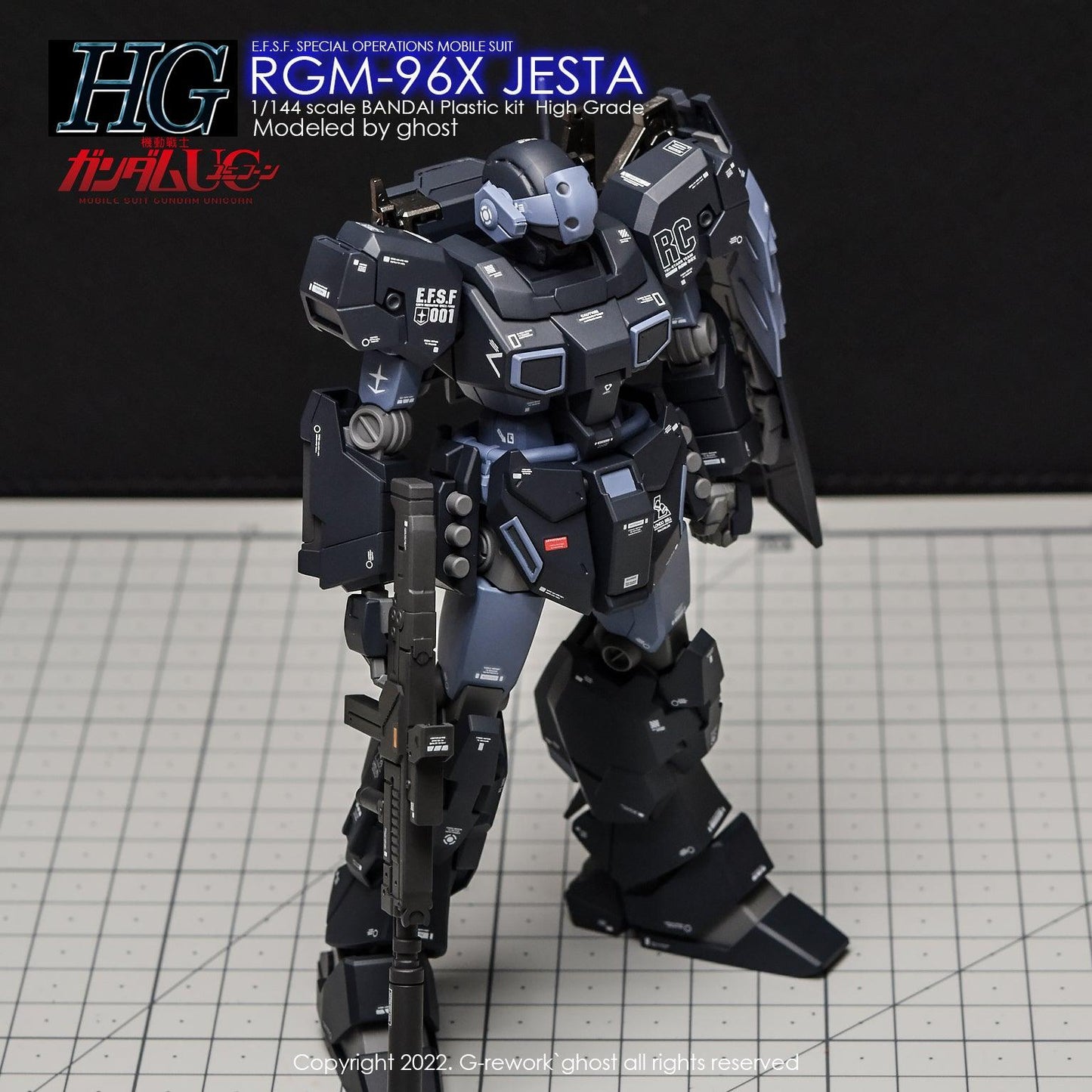 CD-H130 - HG 1/144 RGM-96X Jesta [Grework] - Show Me What You Bot