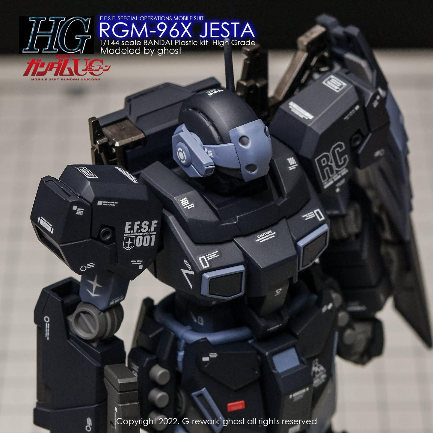 CD-H130 - HG 1/144 RGM-96X Jesta [Grework] - Show Me What You Bot