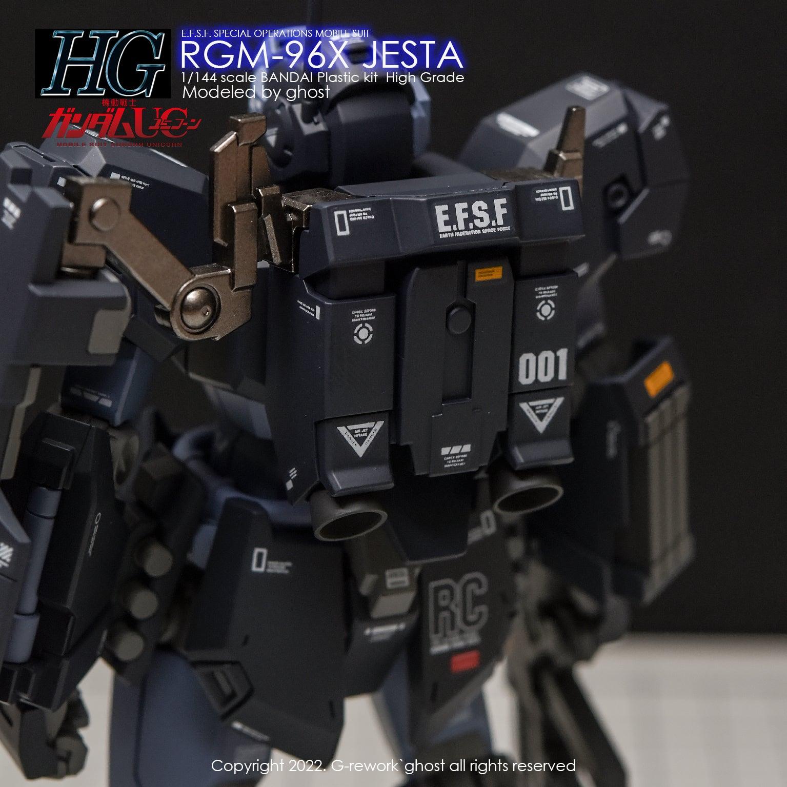 CD-H130 - HG 1/144 RGM-96X Jesta [Grework] - Show Me What You Bot