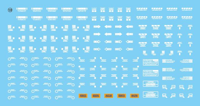 HG 1/144 ME02r-F02c Messer Type-F02c. Water Decal [G-REWORK]