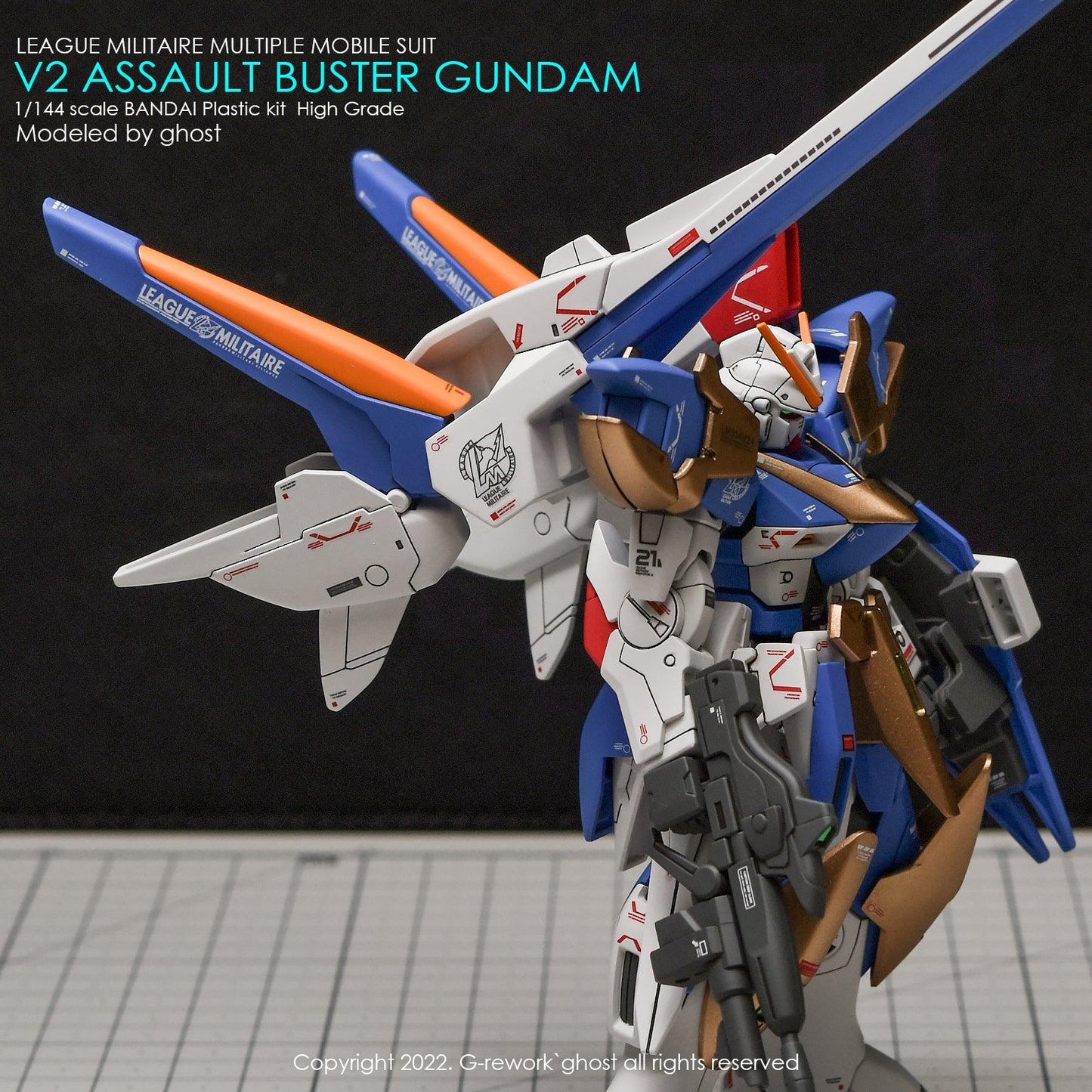 CD-H189 - HG 1/144 V2 Assault Buster Gundam Water Decal [G-REWORK] - Show Me What You Bot