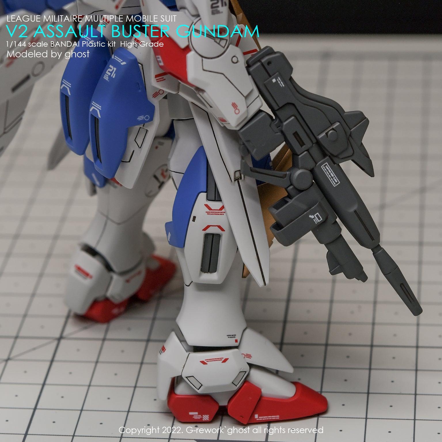 CD-H189 - HG 1/144 V2 Assault Buster Gundam Water Decal [G-REWORK] - Show Me What You Bot