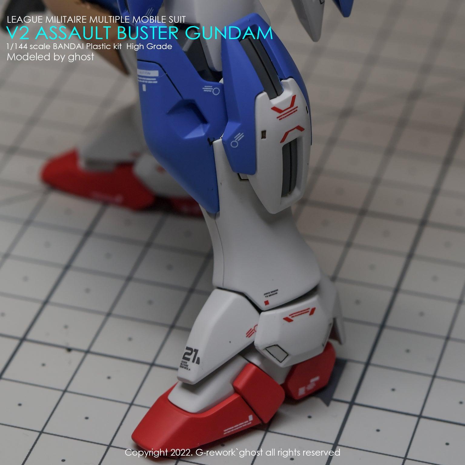 CD-H189 - HG 1/144 V2 Assault Buster Gundam Water Decal [G-REWORK] - Show Me What You Bot