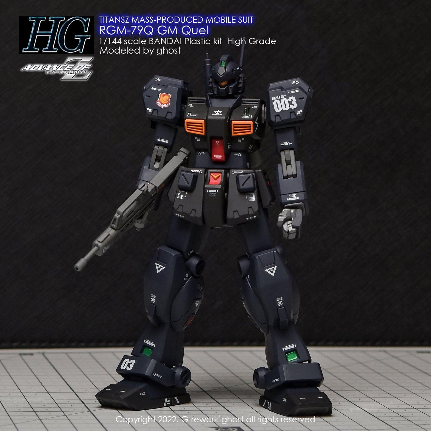 HG 1/144 RGM-79Q Quel Water Decal [G-REWORK] - Show Me What You Bot