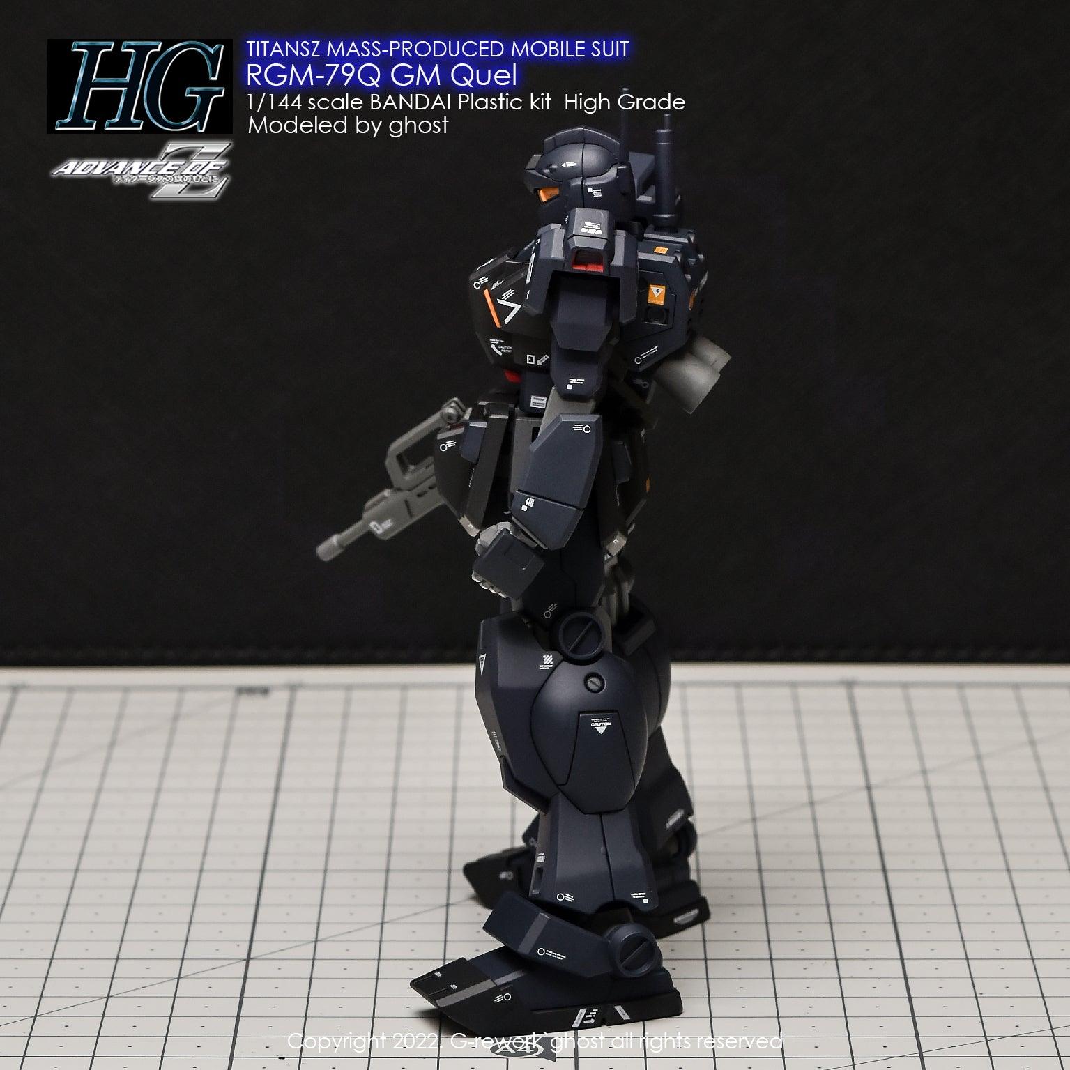 HG 1/144 RGM-79Q Quel Water Decal [G-REWORK] - Show Me What You Bot