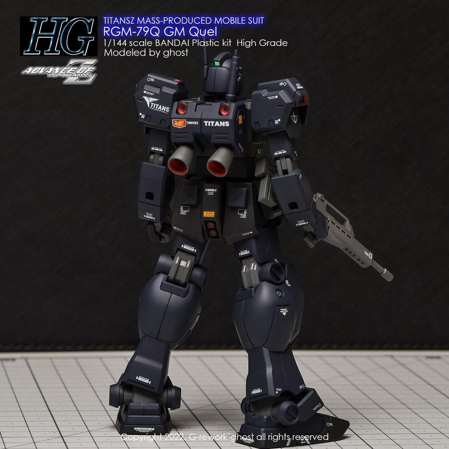 HG 1/144 RGM-79Q Quel Water Decal [G-REWORK] - Show Me What You Bot