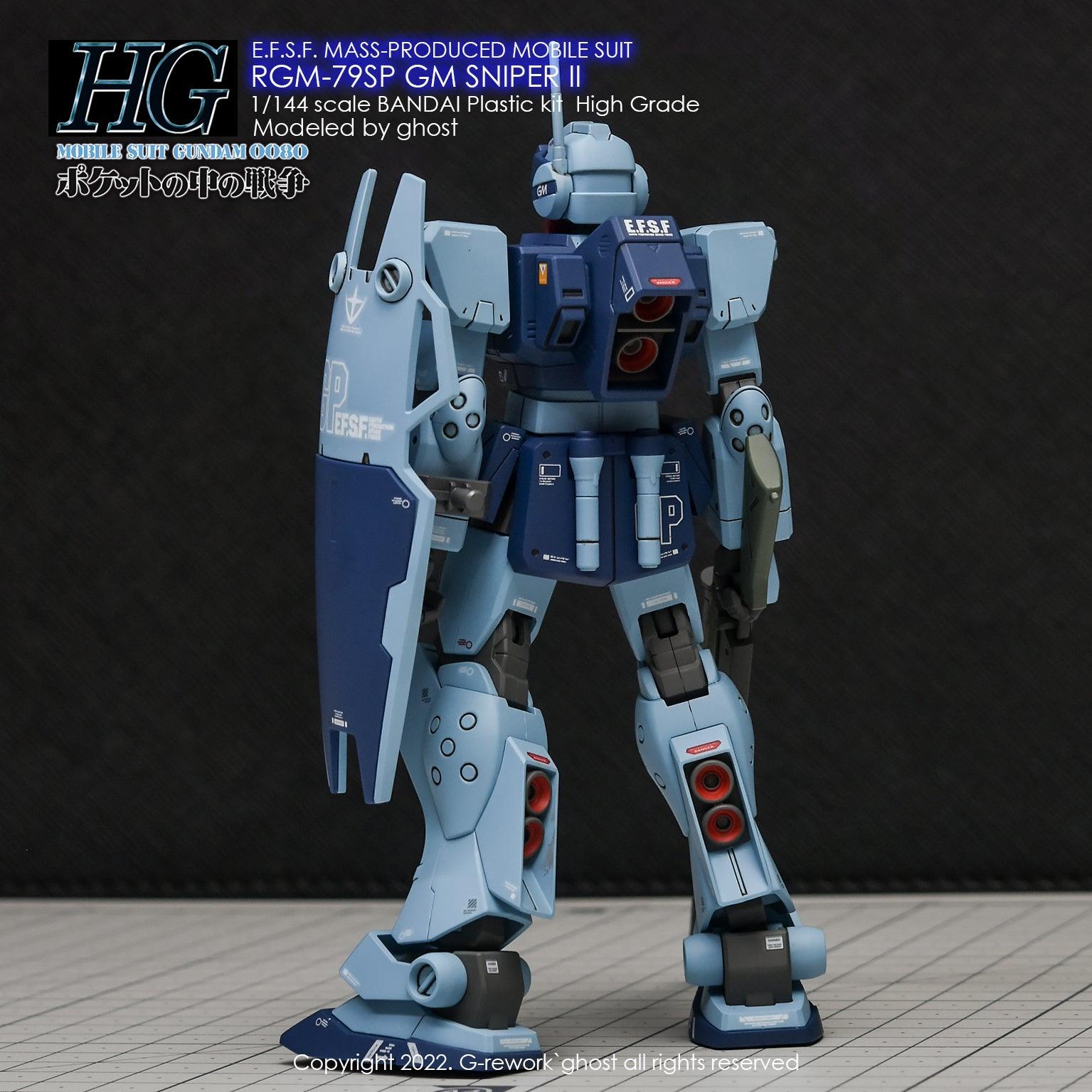 CD-H146 - HG 1/144 RGM-79SP GM Sniper II Water Decal [G-REWORK] - Show Me What You Bot