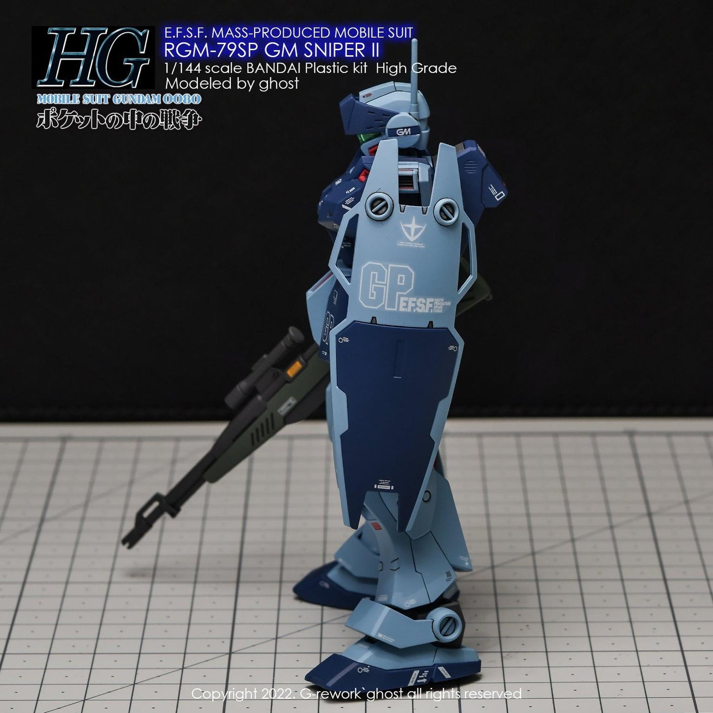 CD-H146 - HG 1/144 RGM-79SP GM Sniper II Water Decal [G-REWORK] - Show Me What You Bot