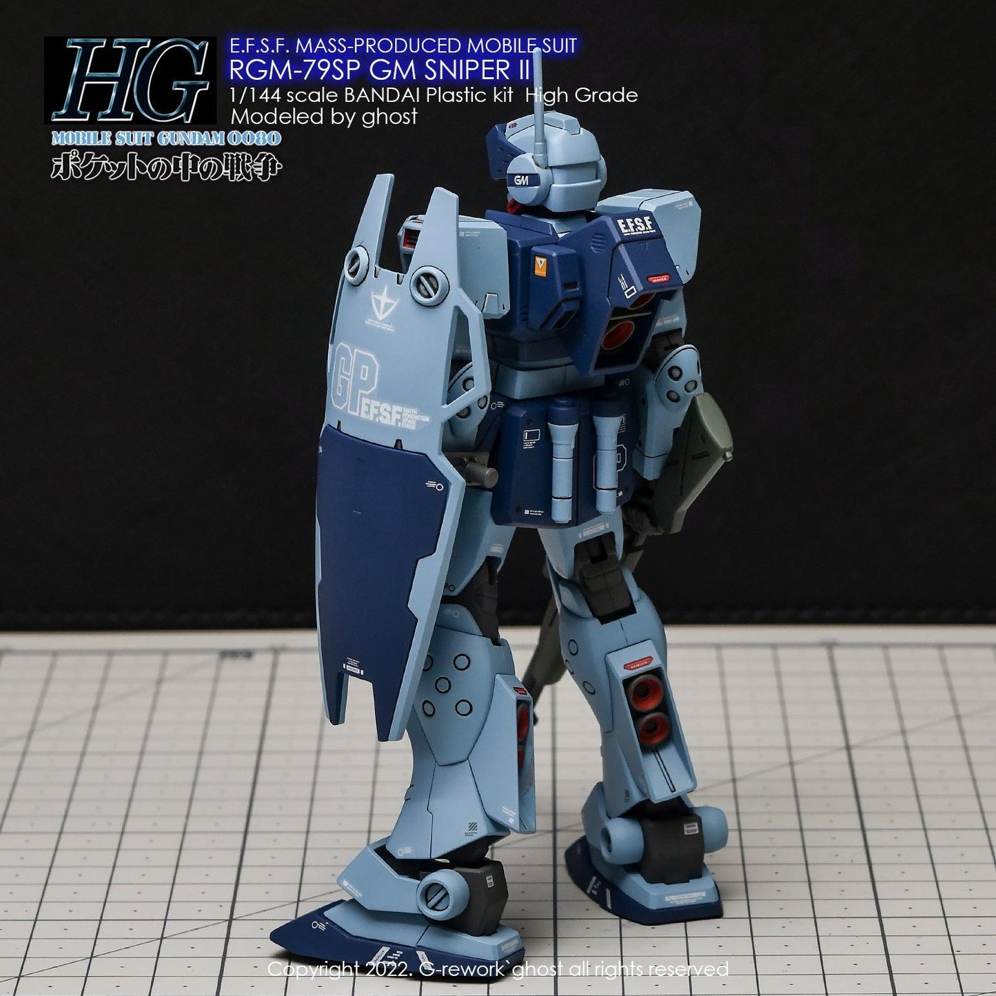 CD-H146 - HG 1/144 RGM-79SP GM Sniper II Water Decal [G-REWORK] - Show Me What You Bot