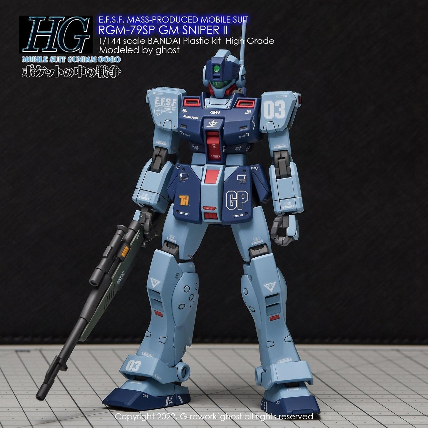 CD-H146 - HG 1/144 RGM-79SP GM Sniper II Water Decal [G-REWORK] - Show Me What You Bot