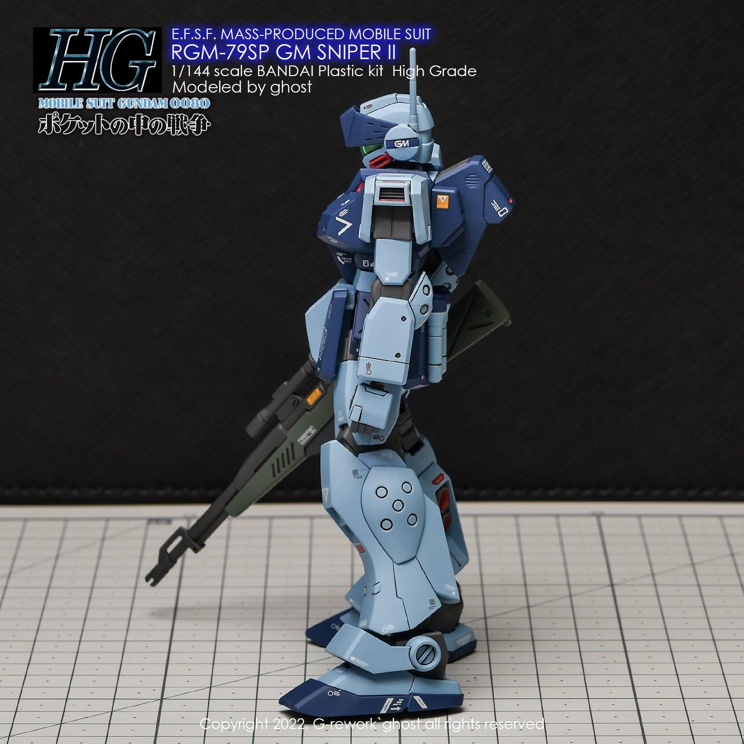 CD-H146 - HG 1/144 RGM-79SP GM Sniper II Water Decal [G-REWORK] - Show Me What You Bot